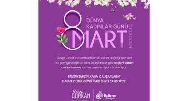 Kadın çalışanlara 8 Mart izni