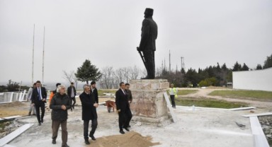 Kıyık Tabya'nın restorasyonu sürüyor