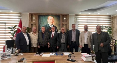 Başkan Özden'e hayırlı olsun ziyaretleri