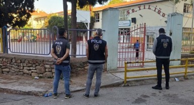 Okul çevrelerinde denetim yapıldı