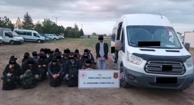 65 düzensiz göçmene operasyon