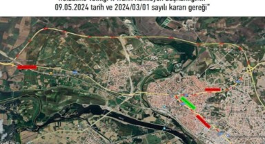 D-100 Karayolu Kapıkule istikameti 1 ay kapatılacak