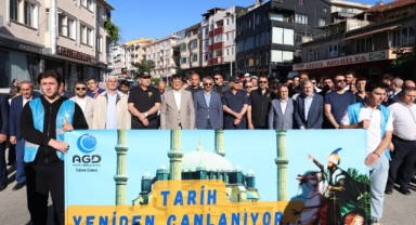 Edirne’de ‘Fetih Yürüyüşü’