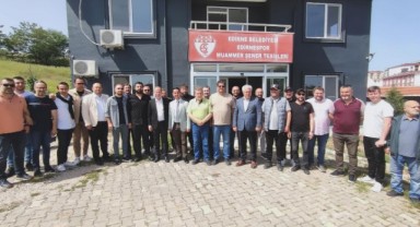 Edirnespor Başkanı Ayaydın’a güven oyu