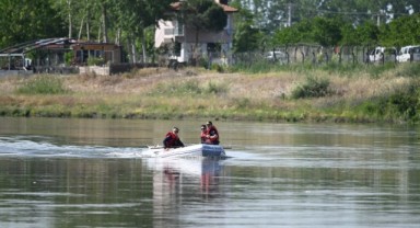 İtfaiye personelinin Meriç Nehri'ndeki eğitimleri