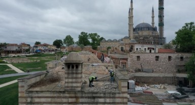 Mezitbey Hamamı'nın restorasyonu sürüyor