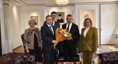 SGK Müdürü Lale’den, Vali Sezer'e ziyaret