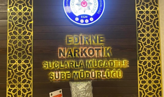 Sınır kapılarında uyuşturucu baskını