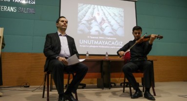 TÜ’de Srebrenitsa Konferansı