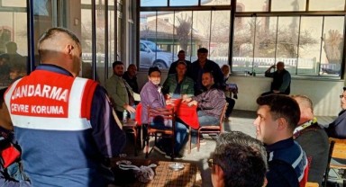 Jandarmadan çölleşme eğitimi