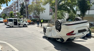 Kaza yapan babaya oğlundan teselli