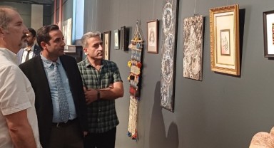 Öğrenci ve öğretmenlerden 120 eserlik sergi