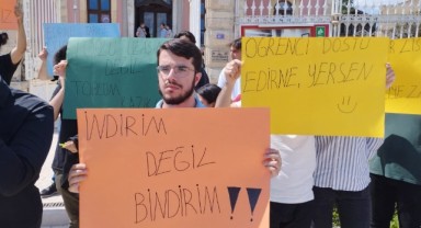 Öğrencilerden ETUS zammına tepki