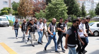 Suç örgütü operasyonunda 5 tutuklama