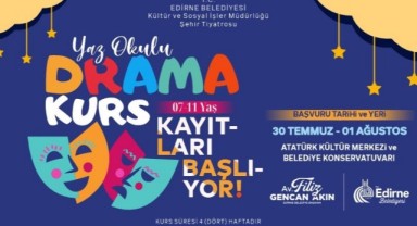Belediyeden drama ve modern dans kursları