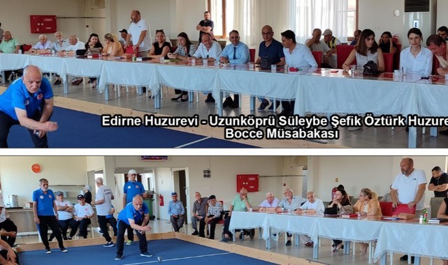 Bocce Müsabakasında “Derbi Maçı”