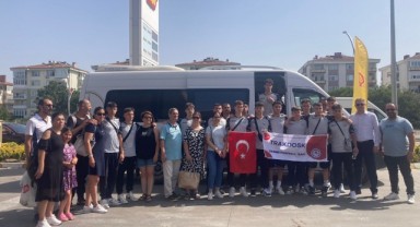 Edirneli gençler Portekiz'de futbol turnuvasında
