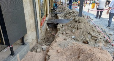 Kervansaray’da sundurma çalışmaları