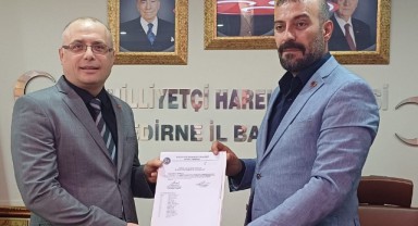 MHP Havsa’da Çetinkaya’yı görevlendirdi