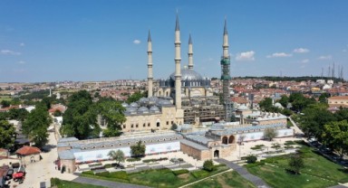 Minare restorasyonu tamam