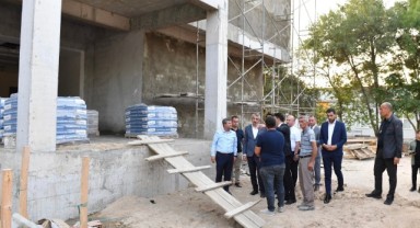 Vali Sezer, İpsala'da okul inşaatını inceledi