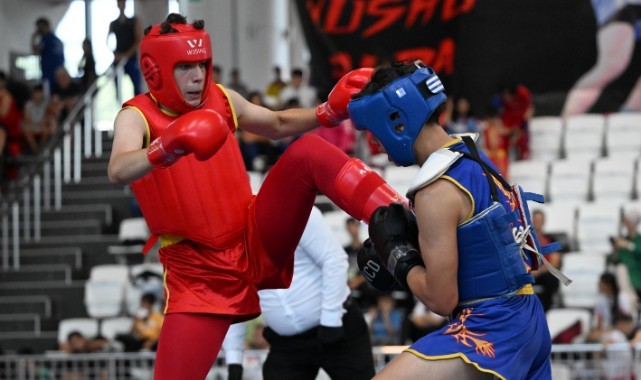 Wushu Kung Fu Şampiyonası Edirne'de devam ediyor