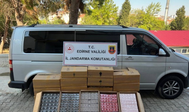 Edirne'de 1204 şişe sahte parfüm yakalandı