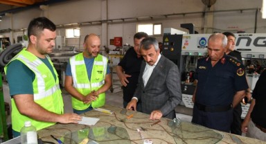 Sezer'den esnaf ziyareti