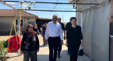 Sezer’den şehit ailesine ziyaret