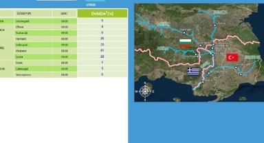 Tunca’da akış durmak üzere