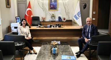 Akın’dan, İSKİ Genel Müdürü’ne ziyaret