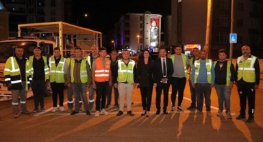 Başkandan gece denetimi