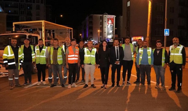 Başkandan gece denetimi