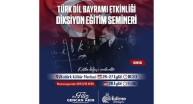 Belediye’den ‘Diksiyon Eğitim Semineri’