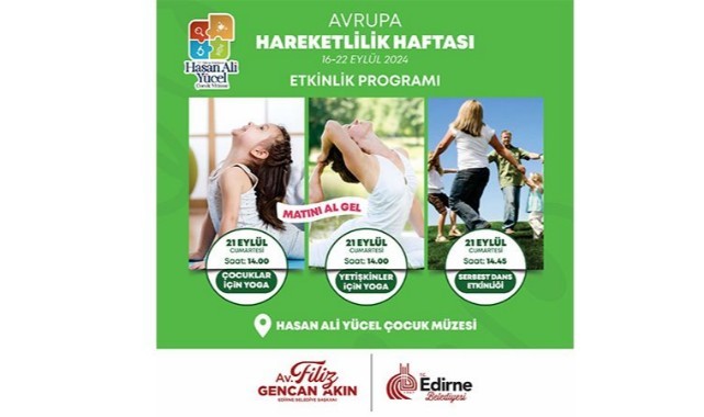 Belediyeden Avrupa hareketlilik haftası