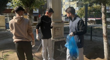 Çocuklardan polis parkı sürprizi