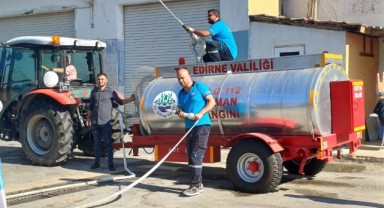 Köylere tanker ve konteyner