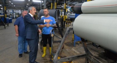Sezer’den fabrika ziyareti