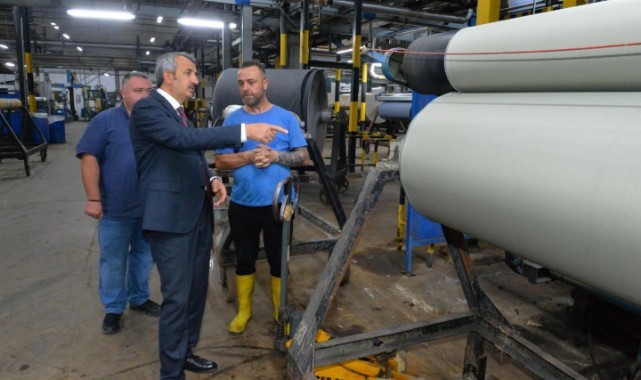 Sezer’den fabrika ziyareti