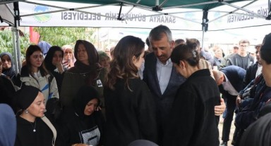 Sezer, Tavlı’yı son yolculuğunda uğurladı