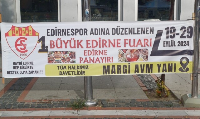 Yardım panayırı iptal oldu