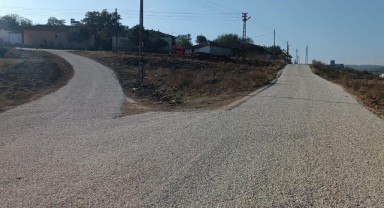 Yol yapımı Çöpköy’de devam ediyor