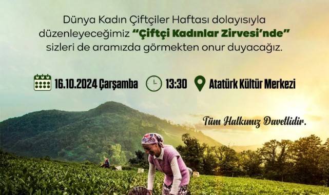 Belediye’den Kadın Çiftçiler Zirvesi