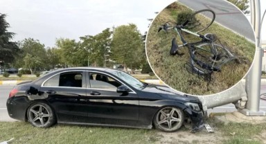 Bisiklet sürücüsü hayatını kaybetti