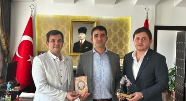 Erdinç’ten Kaymakam Sevgili’ye ziyaret