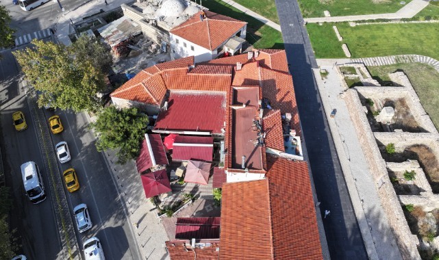 Havlucular Hanı restorasyonu sürüyor