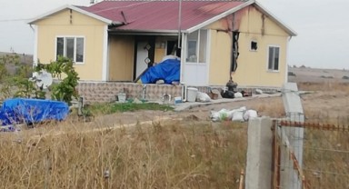 Köseömer Köyü’nde ev yangını