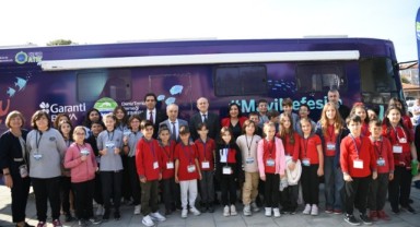 Mavi Nefes Projesi’nin Eğitim Otobüsü