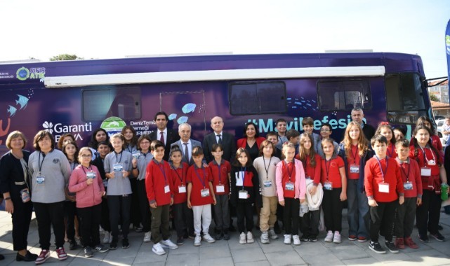 Mavi Nefes Projesi’nin Eğitim Otobüsü