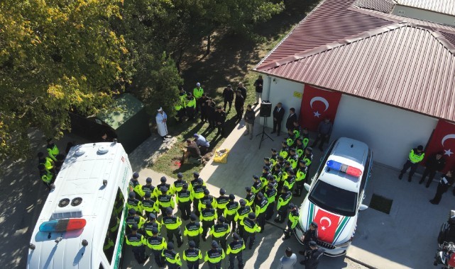 Otoyol jandarma görevde